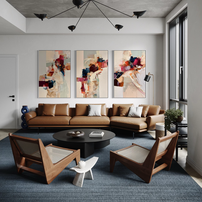 Kinetic Harmony Triptych
