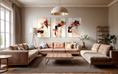 Kinetic Harmony Triptych