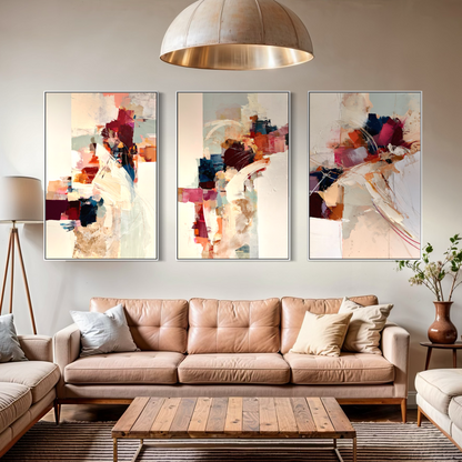 Kinetic Harmony Triptych