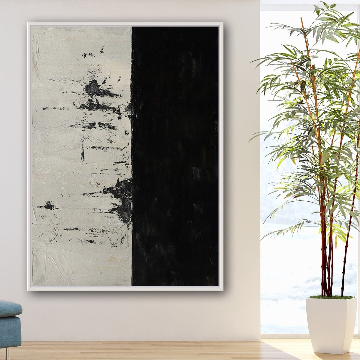 Ovedue - Hand Painting Decorazione da parete color crema