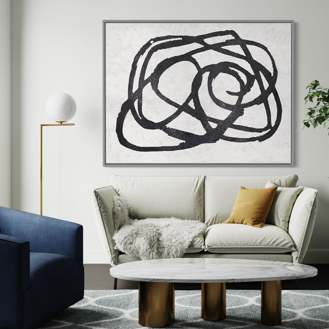Theory 2 - Rolled Canvas / 45x60cm / 18x24’’ - Hand Painting
