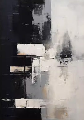 Monochrome Balance 3 ラグジュアリー・ウォールアート