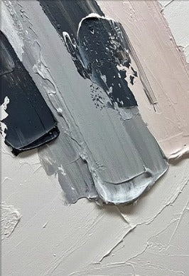 Muted Pathways 1 Arte da Parete Grigia