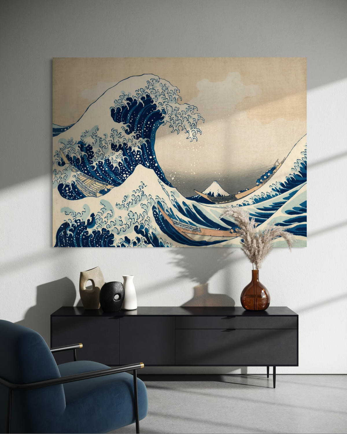 Moonless Tide - Hand Painting