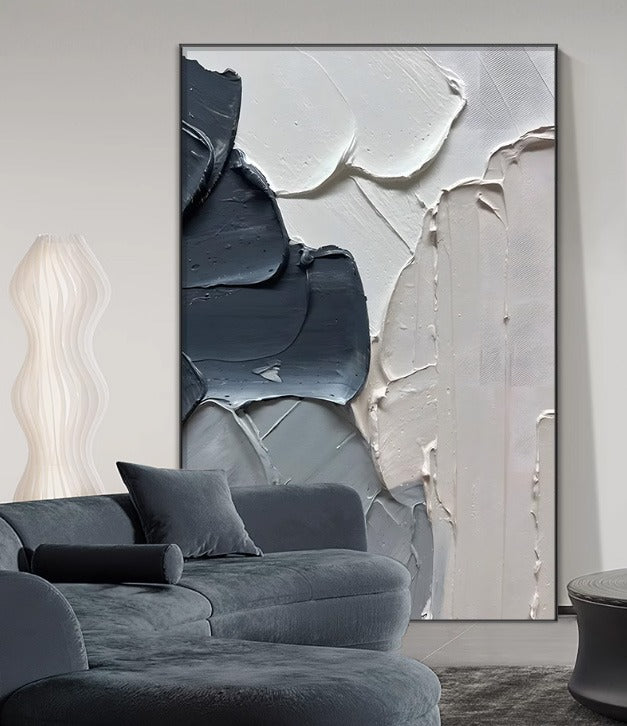 Muted Pathways 2 Arte da Parete Grigia