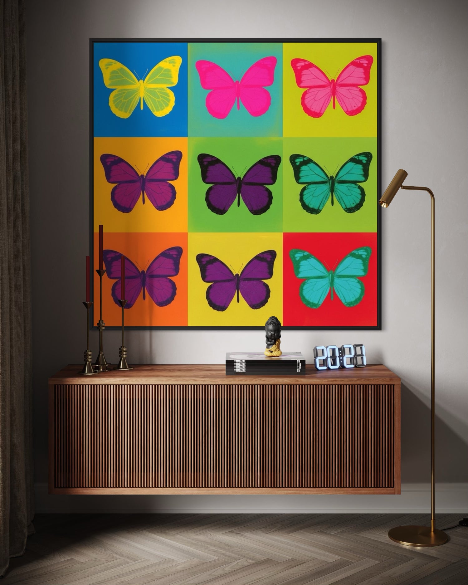 Neon Petals Multicolore