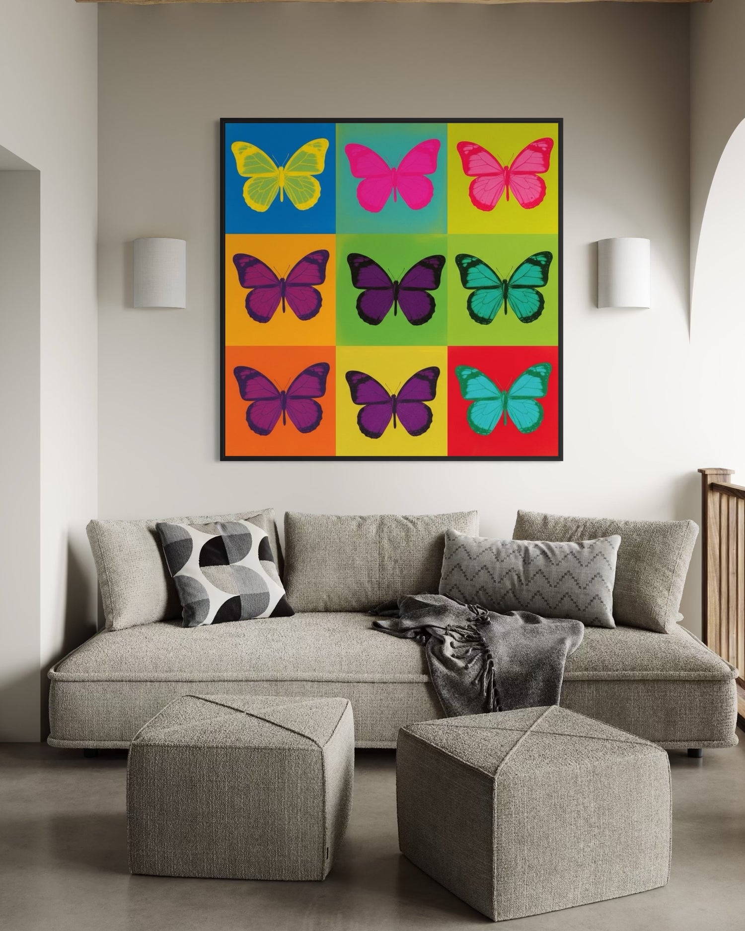 Neon Petals Multicolore