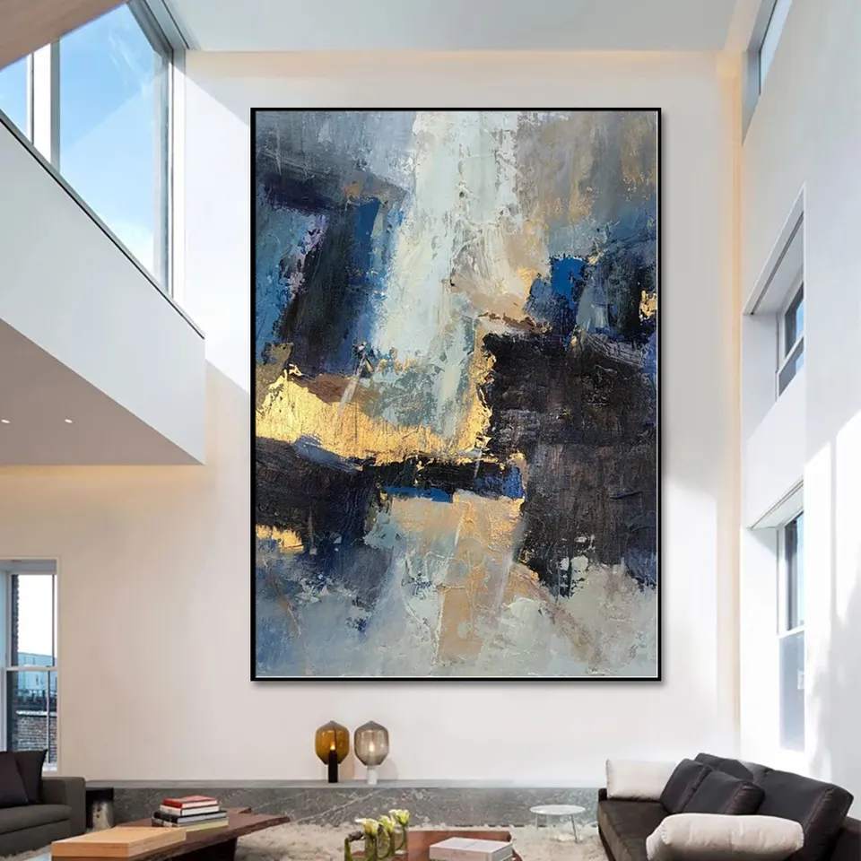 New Luxury Abstract - Hand Painting