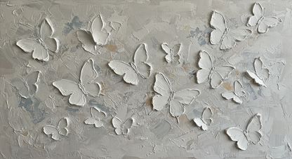 Porcelain Butterflies - Hand Painting