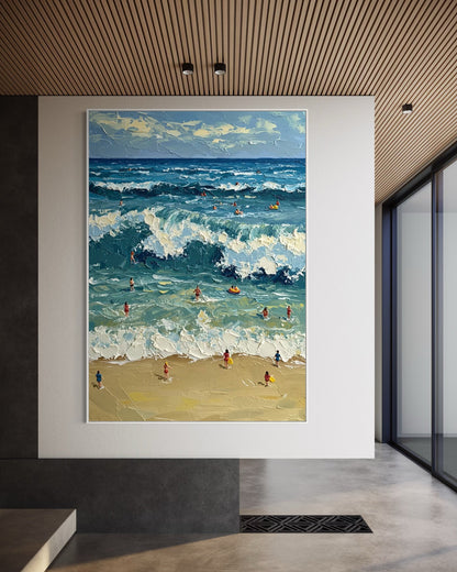 Praia da Marinha - Hand Painting