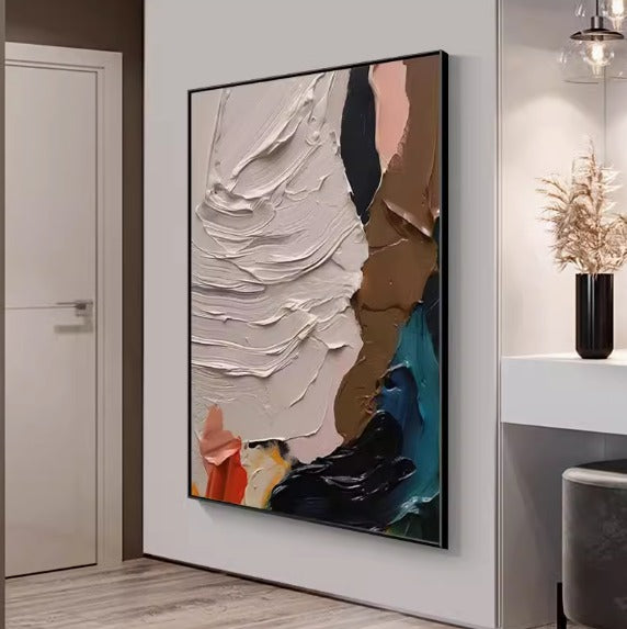 Rhythm of Contrast ピンクウォールアート