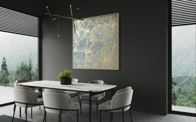 Refined - Kline Collective Arte da parete dorata