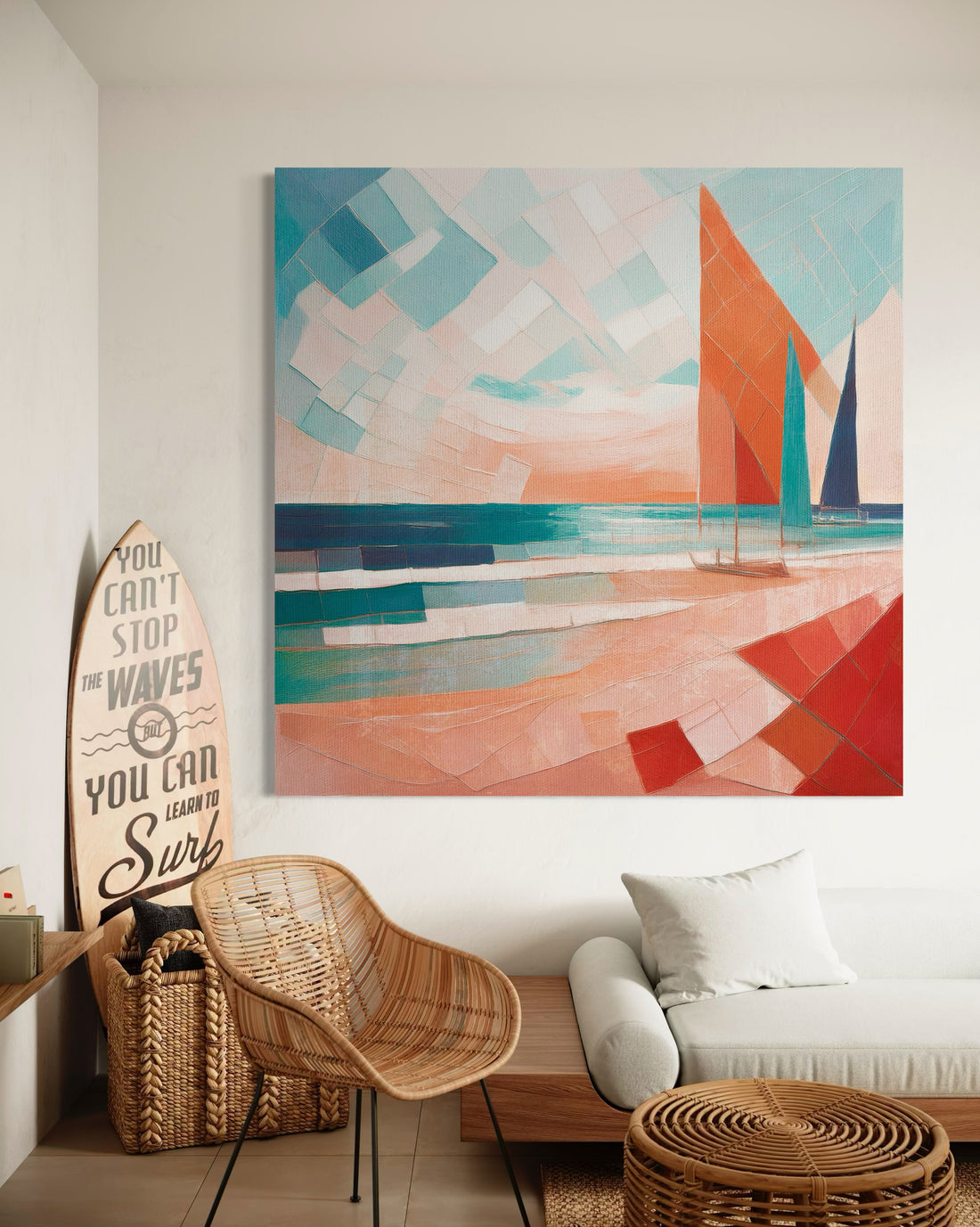 Scarlet Sails 6 Seascape Oil Paintings