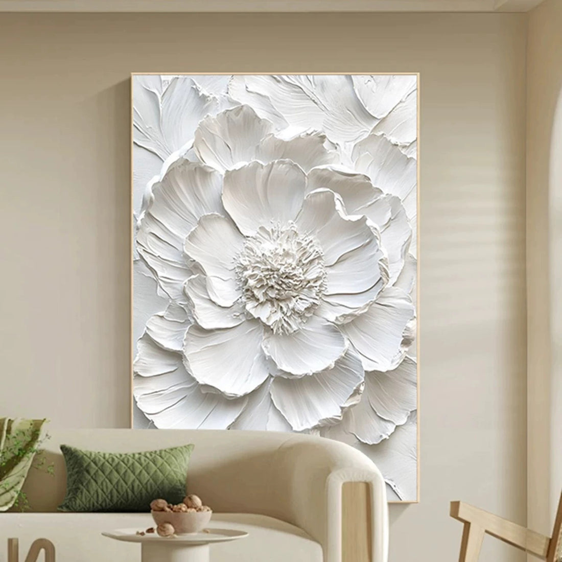Sculpted Blossom - Hand Painting