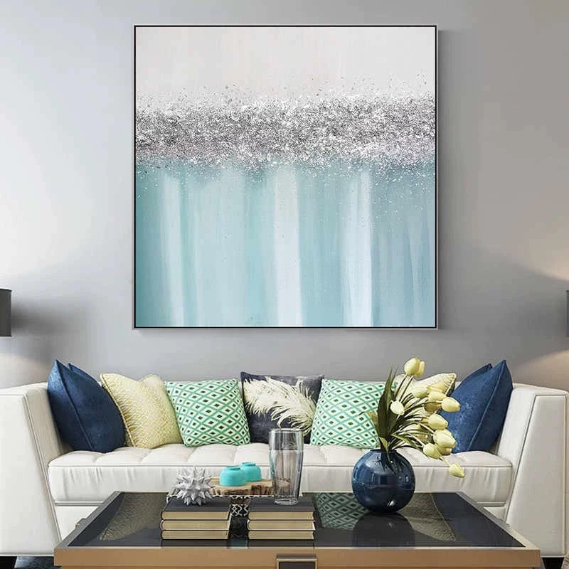 Shimmerline Canvas Wall Art