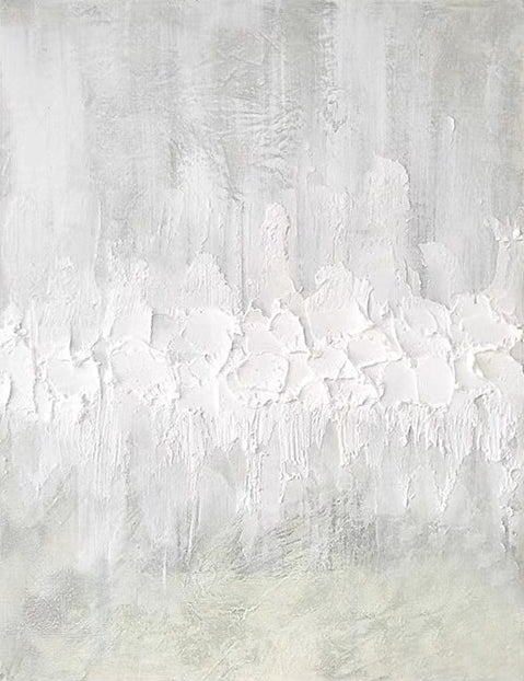 Snow Lines image White Wall Art