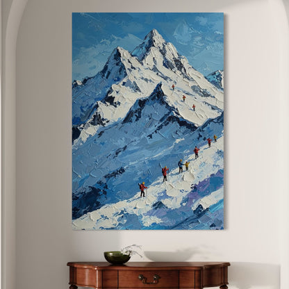 Auf dem Weg zum Gipfel