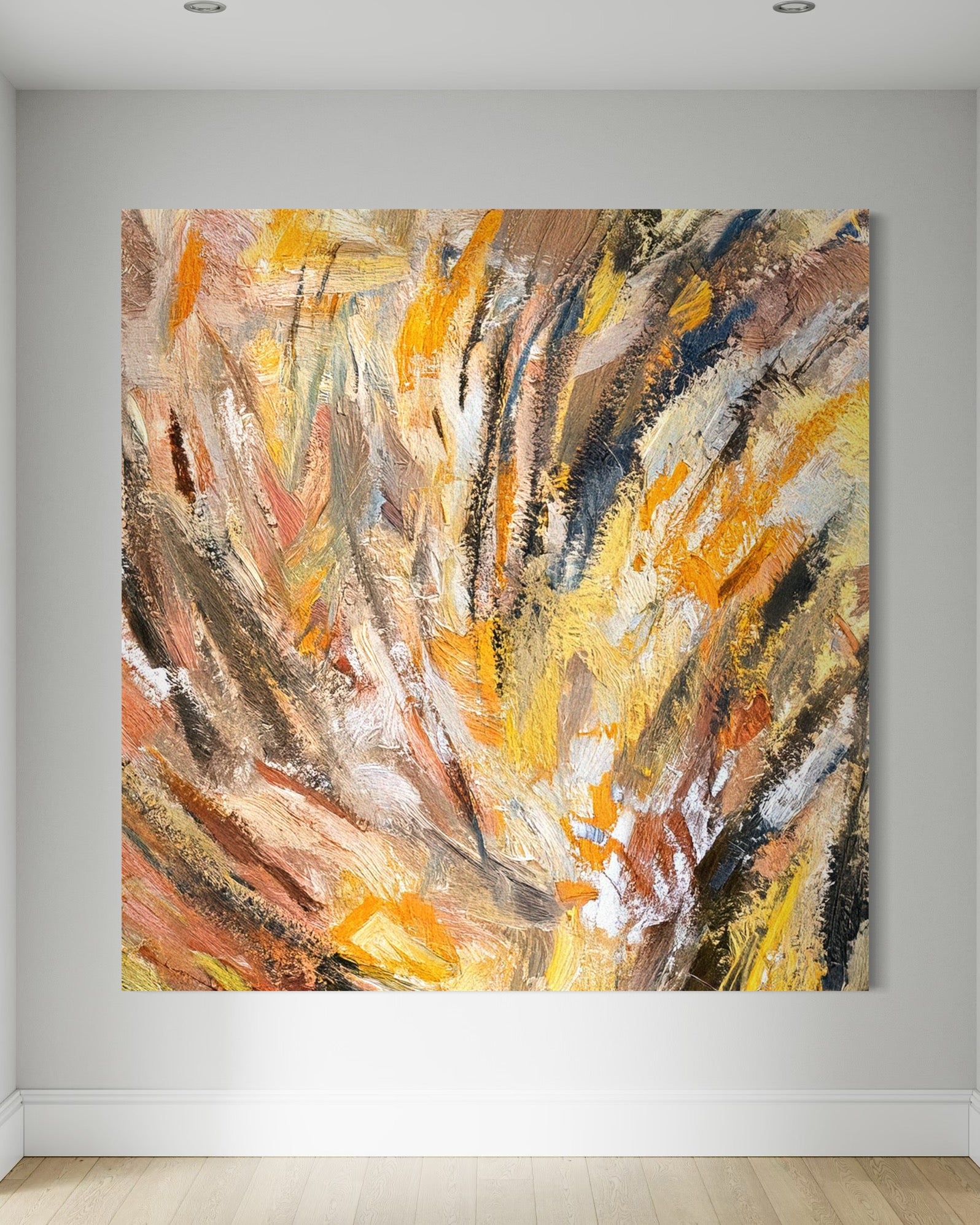 Sunburst Impasto