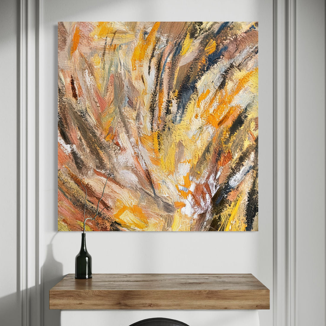 Sunburst Impasto