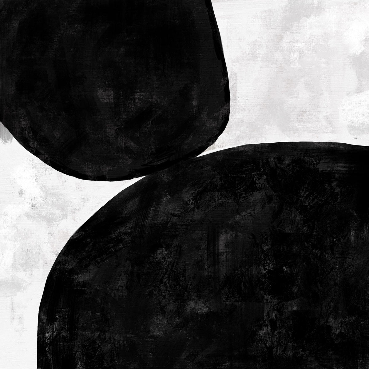 The Black Kiss - Hand Painting