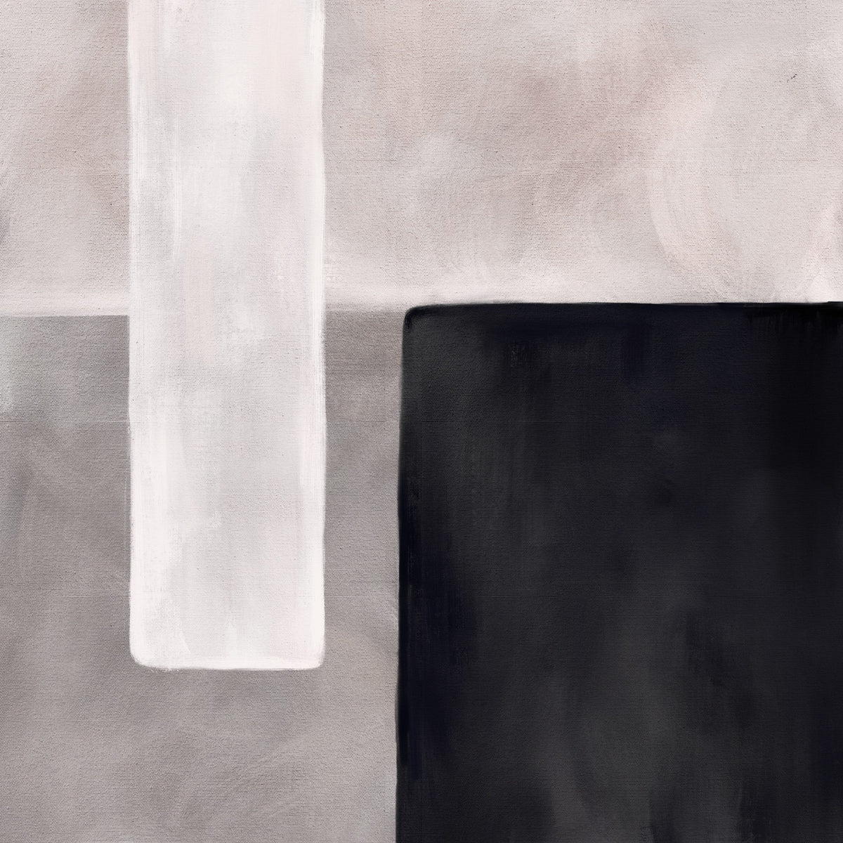 The Reason - Hand Painting Arte moderno de mediados de siglo