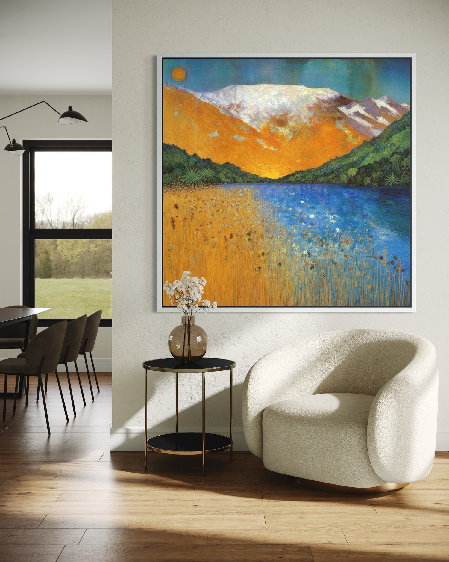 The Beautiful South Blue Wall Art