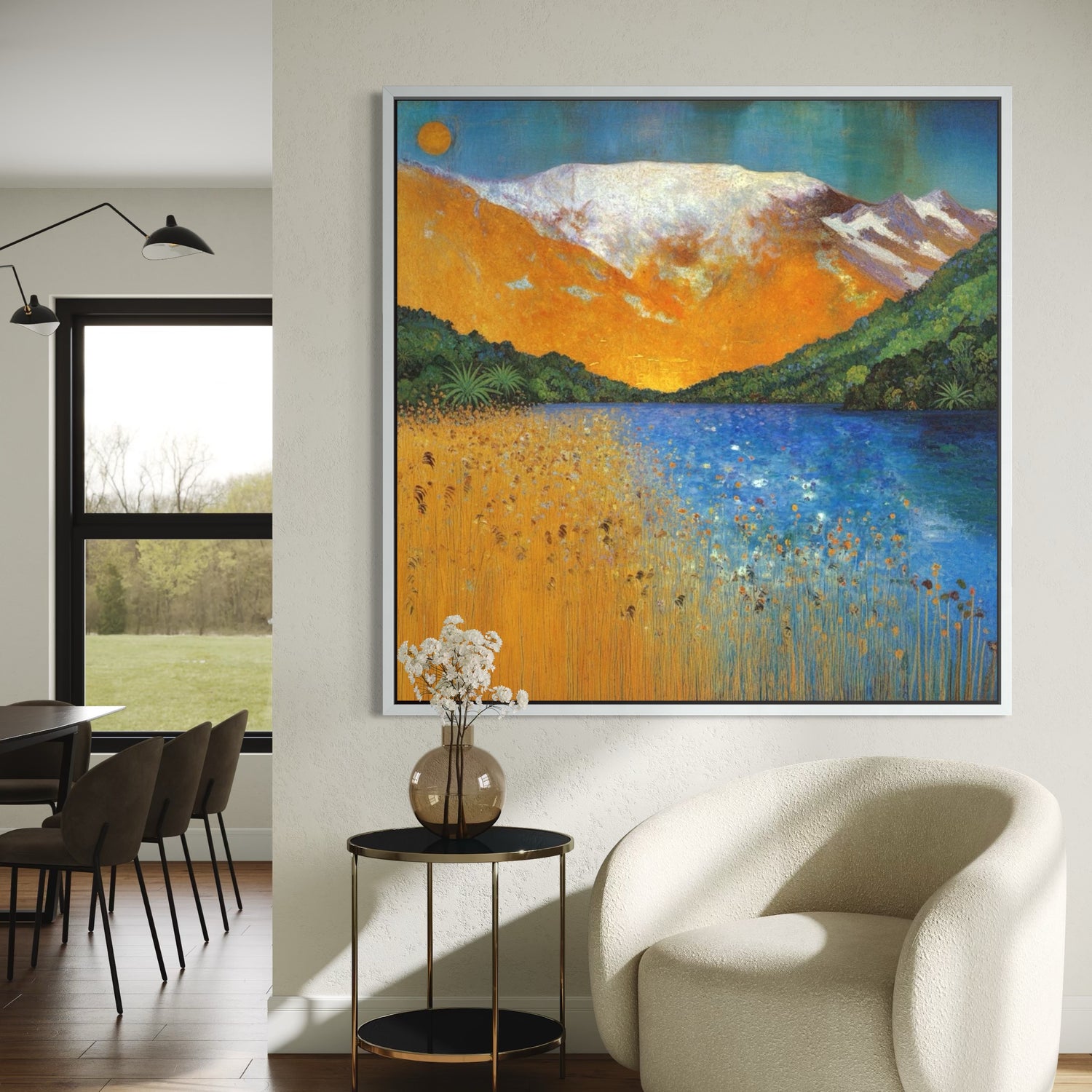 The Beautiful South Blue Wall Art