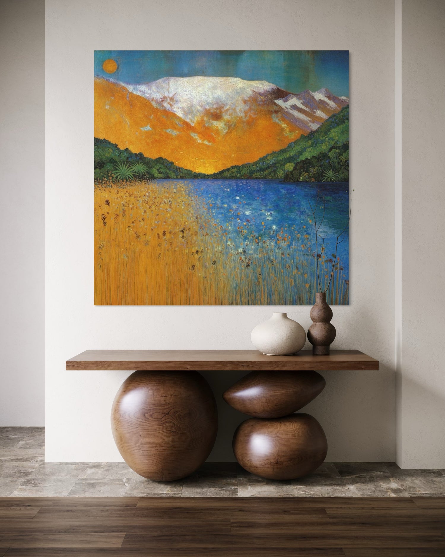 The Beautiful South Blue Wall Art