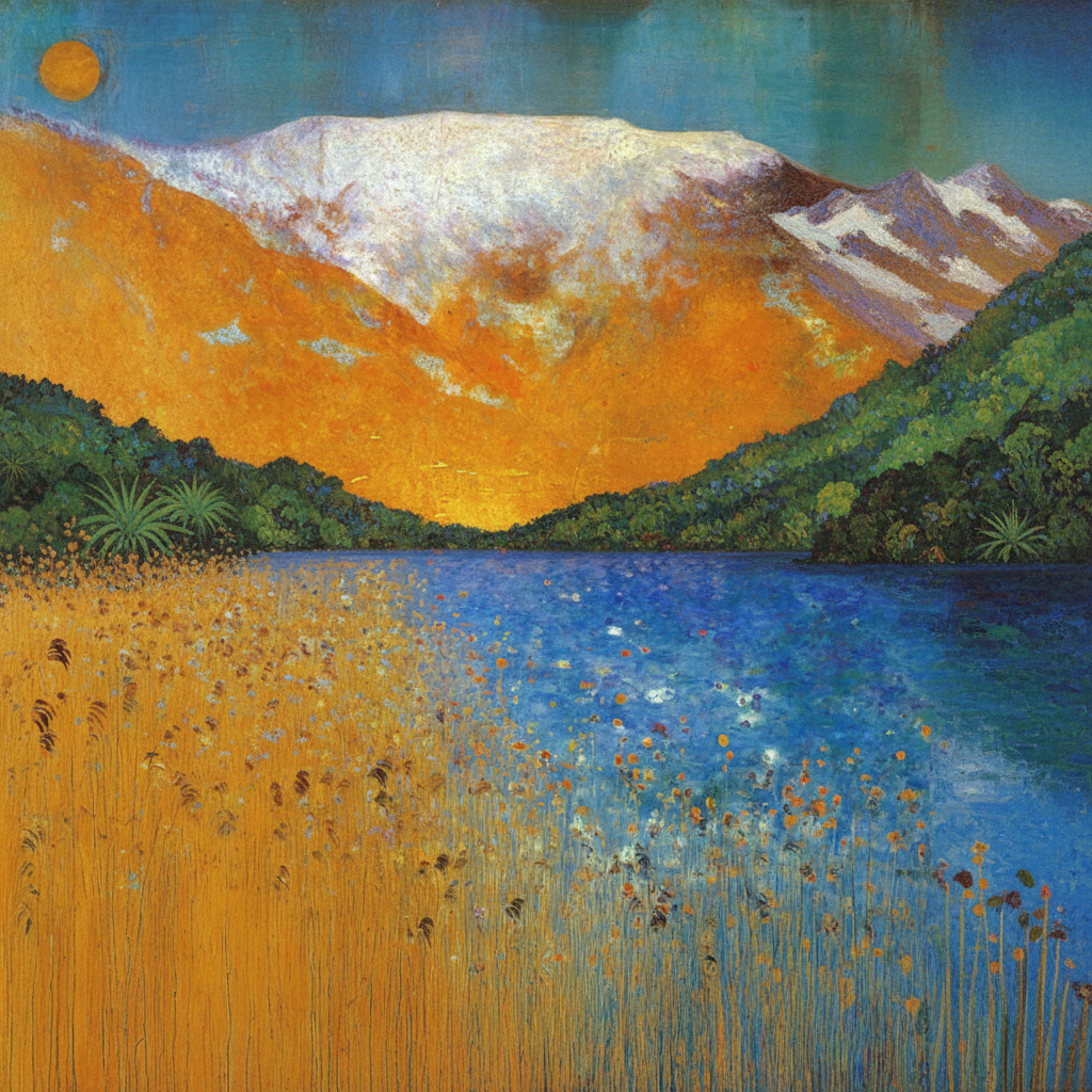 The Beautiful South Blue Wall Art