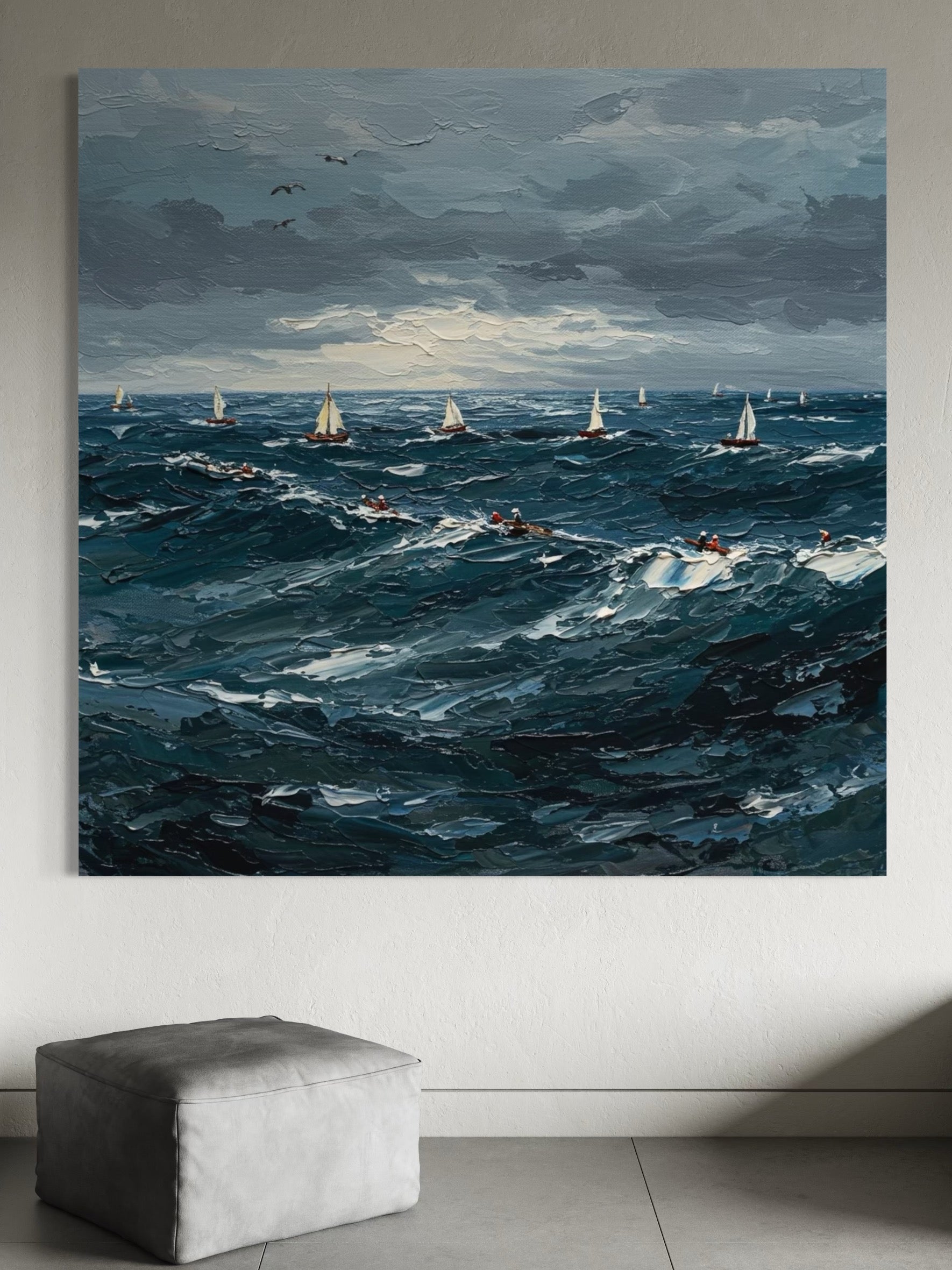 The Churning Sea