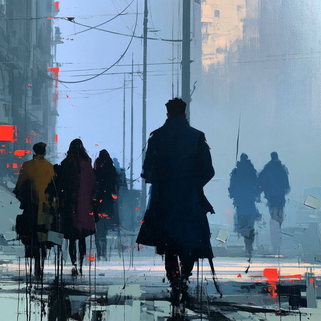 The Wandering Crowd 