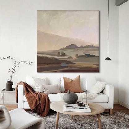 Tranquil Terrain Retreat - Hand Painting