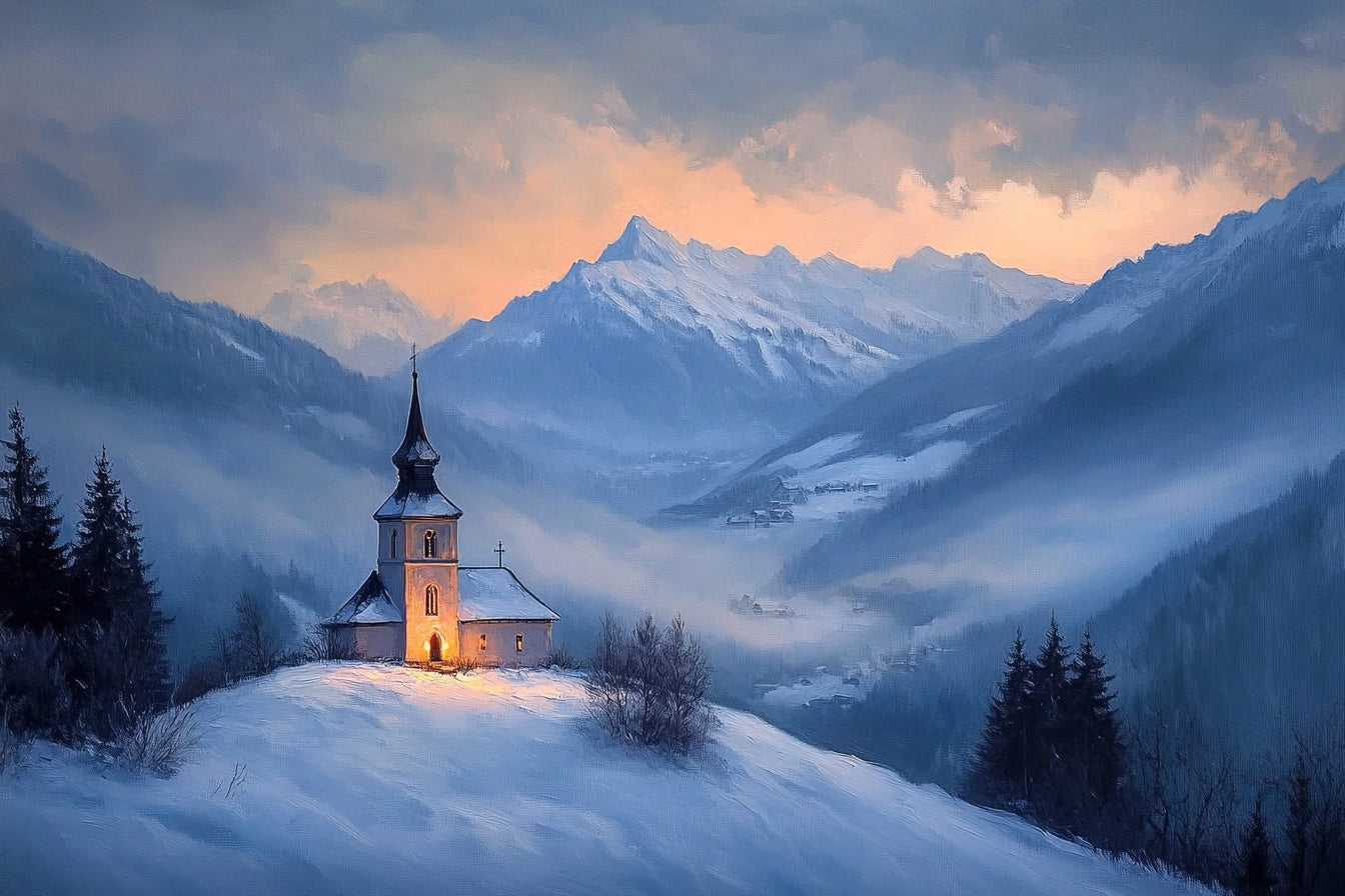 Twilight Chapel in the Valley