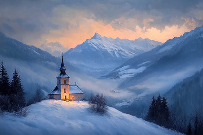 Twilight Chapel in the Valley