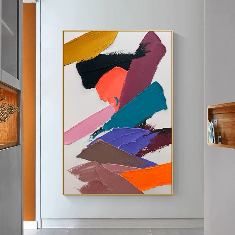 Vibrant Playfulness - Hand Painting