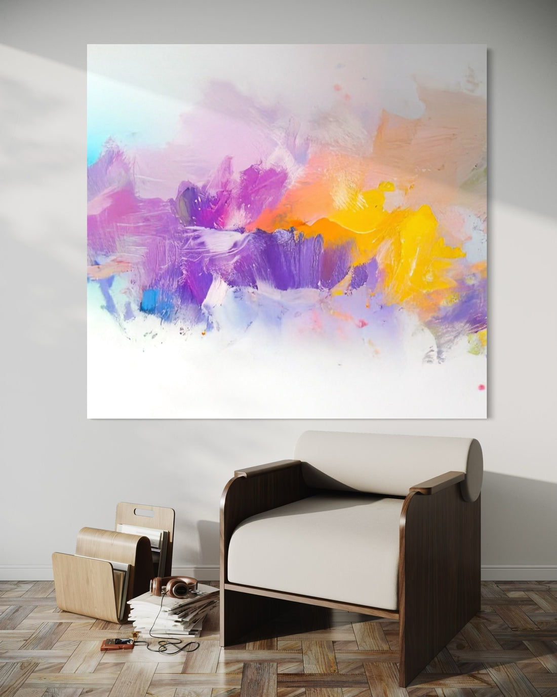 Violet and Ochre Reverie