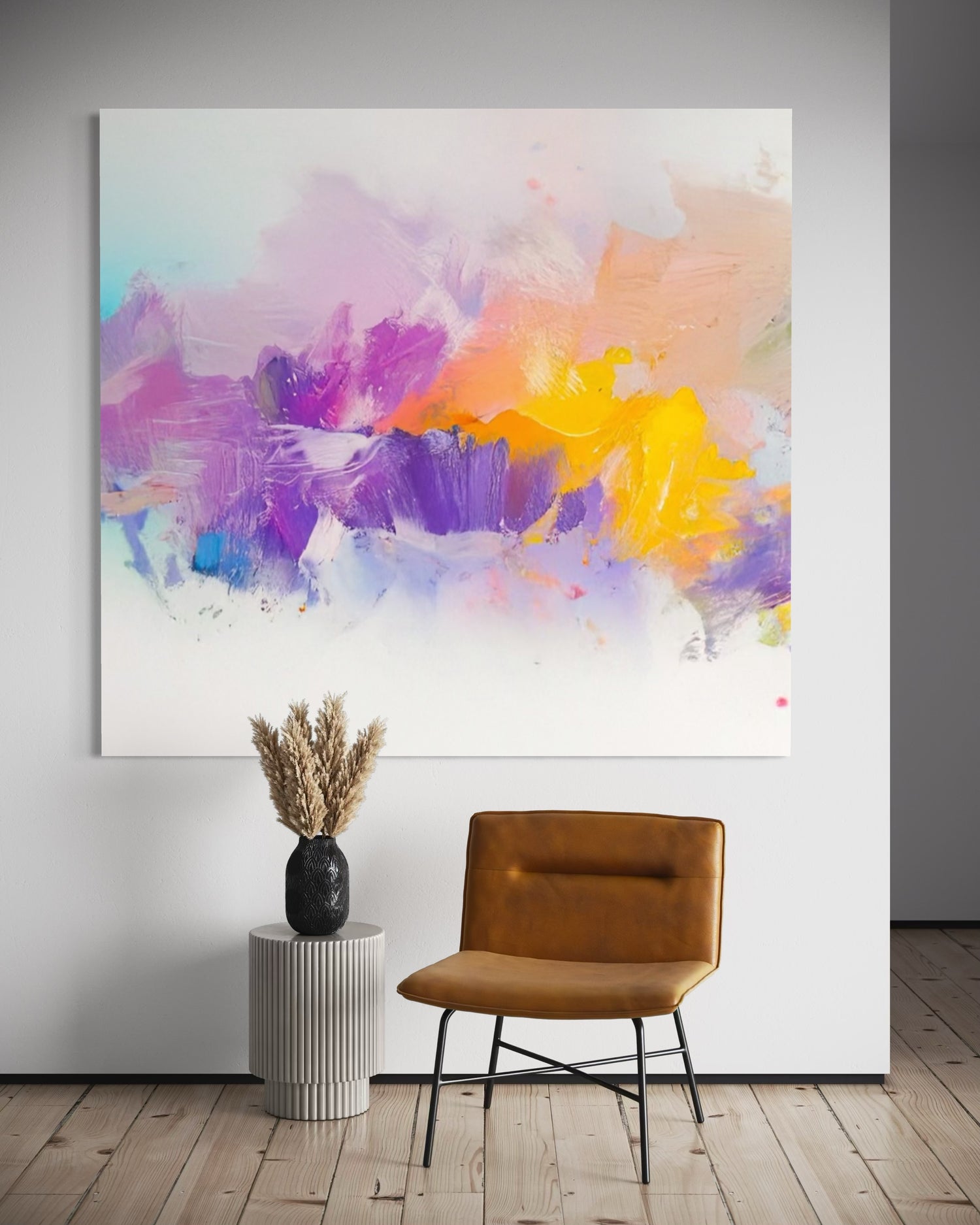 Violet and Ochre Reverie