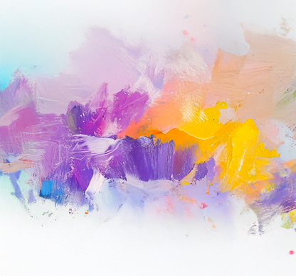 Violet and Ochre Reverie