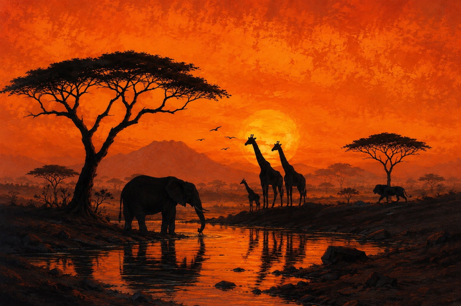 When the Savannah Turns Gold