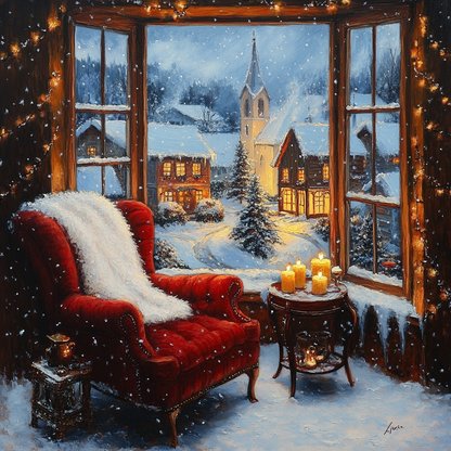 Winter Window Glow