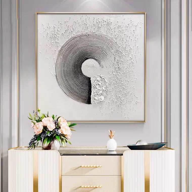 Yin Yang - Kline Collective Textured Wall Art