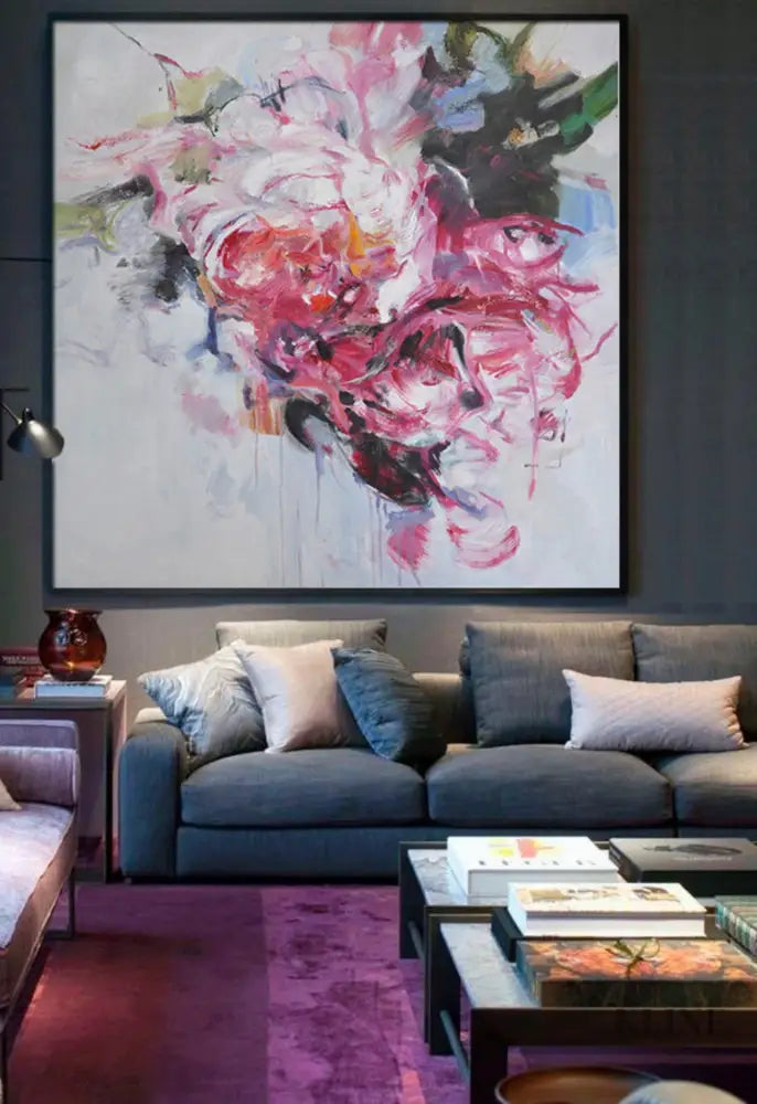 A Blessing - Kline Collective Pink Wall Art