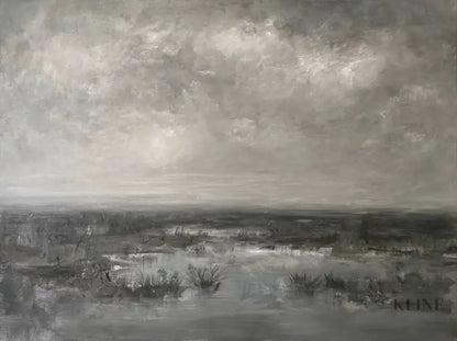A Calm in the Storm - Hand Painting