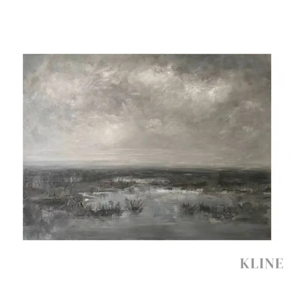A Calm in the Storm - Hand Painting Nuvola