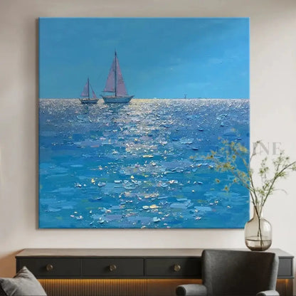 A Moment That Doesn’t Move - Hand Painting