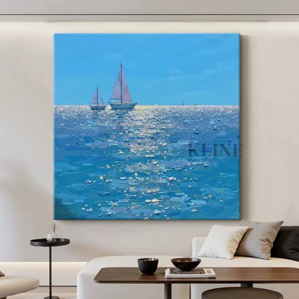 A Moment That Doesn’t Move - Hand Painting