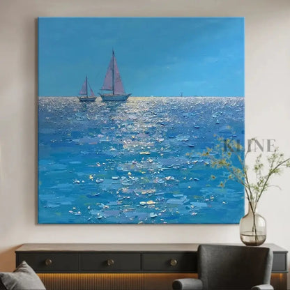 A Moment That Doesn’t Move - Hand Painting