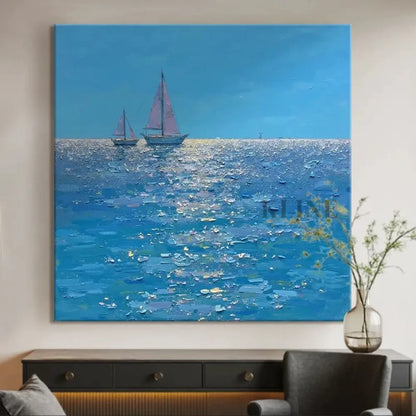 A Moment That Doesn’t Move - Hand Painting