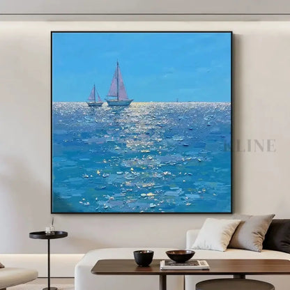 A Moment That Doesn’t Move - Hand Painting