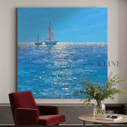 A Moment That Doesn’t Move - Hand Painting